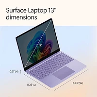 Microsoft Surface Laptop 13" Copilot+ PC Laptop - Violet (Snapdragon X Plus/16GB RAM/512GB SSD) - EN