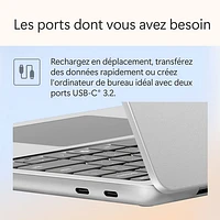 Microsoft Surface Laptop 13" Copilot+ PC Laptop - Platinum (Snapdragon X Plus/16GB RAM/512GB SSD) - EN