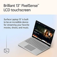 Microsoft Surface Laptop 13" Copilot+ PC Laptop - Platinum (Snapdragon X Plus/16GB RAM/512GB SSD) - EN