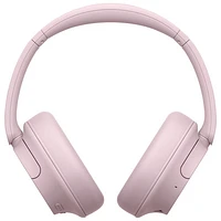 Casque d'écoute Bluetooth à suppression du bruit WH-CH720N de Sony - Rose