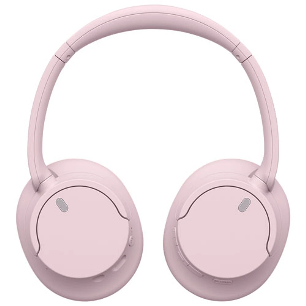 Casque d'écoute Bluetooth à suppression du bruit WH-CH720N de Sony - Rose
