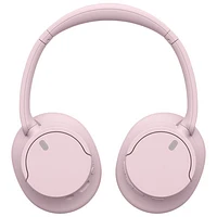 Casque d'écoute Bluetooth à suppression du bruit WH-CH720N de Sony - Rose