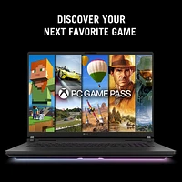 Portable de jeu ROG Strix SCAR de 18 po d'ASUS (Core Ultra 9-275HX d'Intel/RAM 32 Go/SSD 1 To/RTX 5070 Ti)
