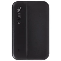 Chargeur portable double USB/USB-C de 5000 mAh de Helix - Noir