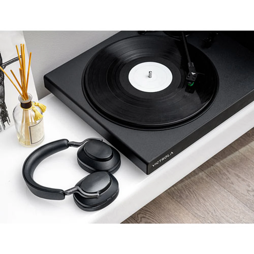 Tourne-disque Victrola Onyx VPT-1500-BLK Bluetooth haute résolution à courroie d'entraînement