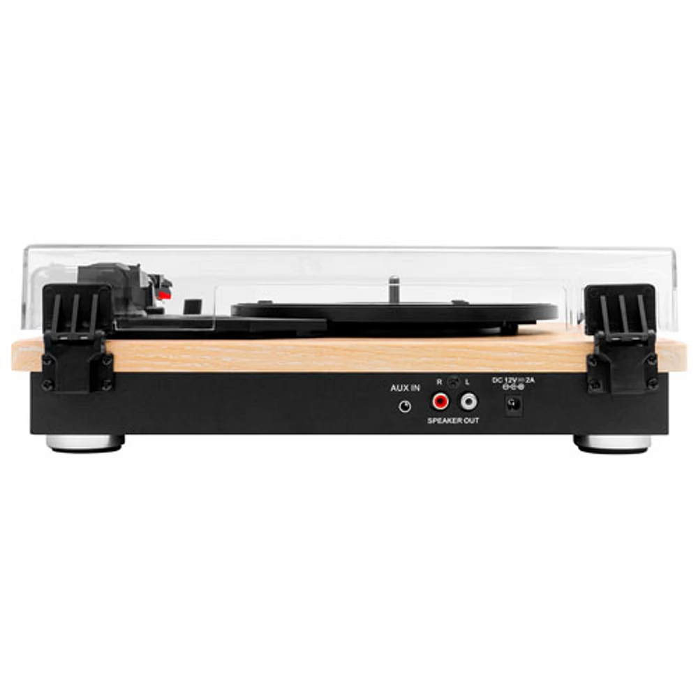 Victrola Montauk VM-135-NAT Belt Drive Bluetooth Turntable - Natural Wood