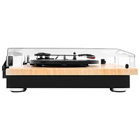 Victrola Montauk VM-135-NAT Belt Drive Bluetooth Turntable - Natural Wood