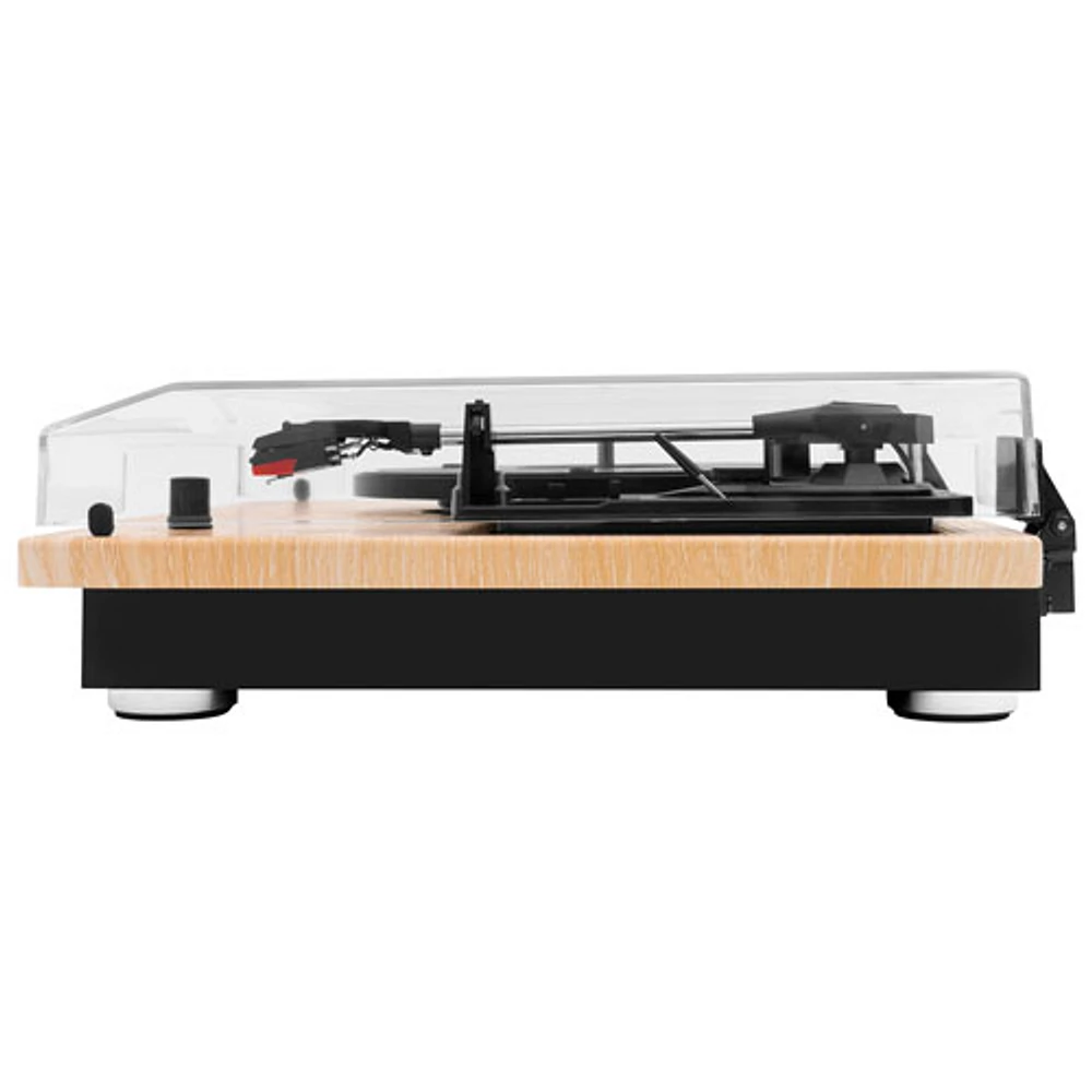 Victrola Montauk VM-135-NAT Belt Drive Bluetooth Turntable - Natural Wood