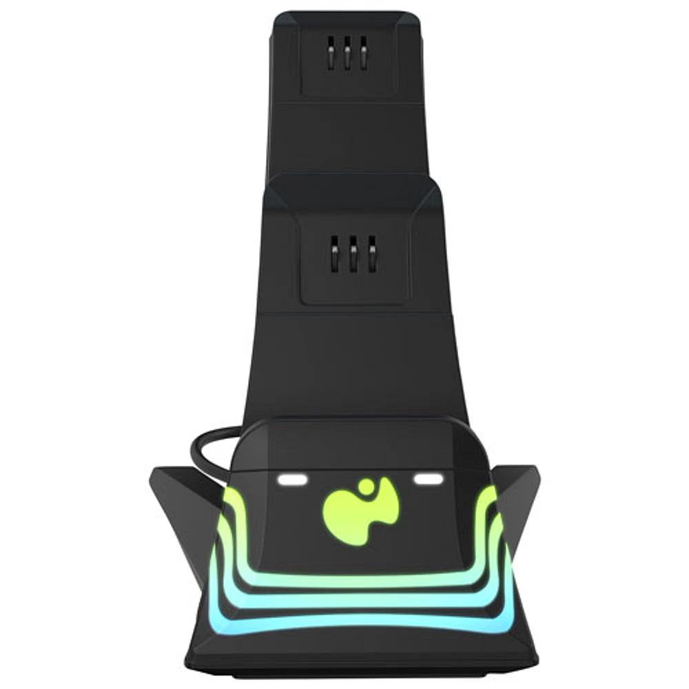 PDP Afterglow Wave Dual Charger for Xbox Series X|S / Xbox One - Black