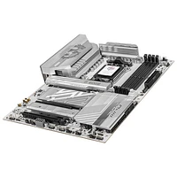 MSI MPG B850 Edge TI WIFI ATX AM5 Motherboard for AMD Ryzen 9000/8000/7000 Series CPUs - White