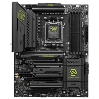 Carte mère MPG X870E EDGE TI WIFI ATX AM5 de MSI pour processeurs Ryzen 9000/8000/7000 d'AMD - Blanc