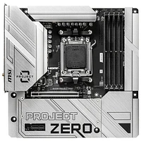 Carte mère B650M Project Zero Micro-ATX AM5 de MSI pour processeurs Ryzen 9000/8000/7000 d'AMD