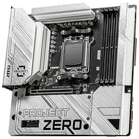 Carte mère B650M Project Zero Micro-ATX AM5 de MSI pour processeurs Ryzen 9000/8000/7000 d'AMD