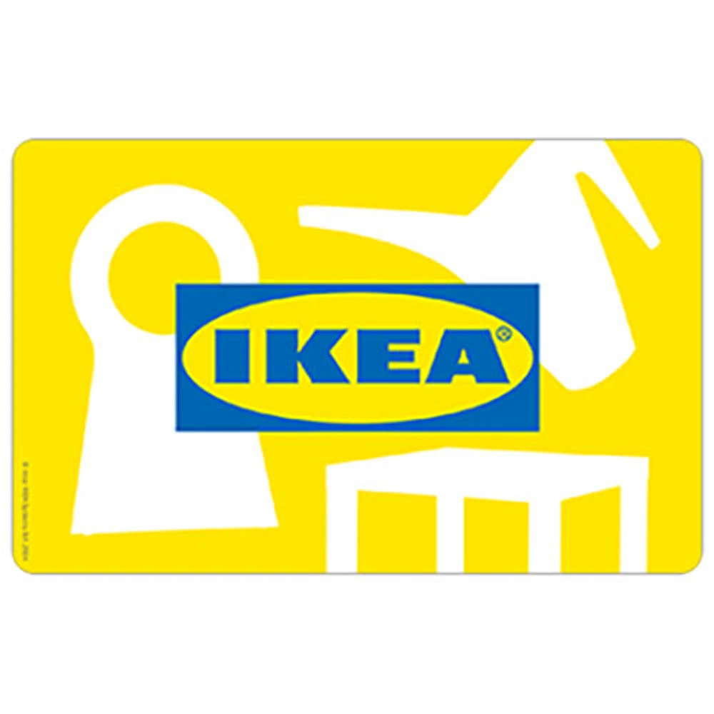 Carte-cadeau IKEA - 100 $ - Téléchargement numérique