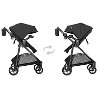 Evenflo Omni Signature Convertible Stroller with LiteMax Infant Car Seat - Porto Black