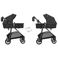 Evenflo Omni Signature Convertible Stroller with LiteMax Infant Car Seat - Porto Black
