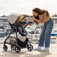 Evenflo Omni Signature Convertible Stroller with LiteMax Infant Car Seat - Porto Black