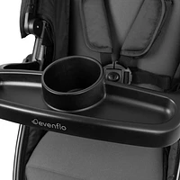 Evenflo Omni Signature Convertible Stroller with LiteMax Infant Car Seat - Porto Black