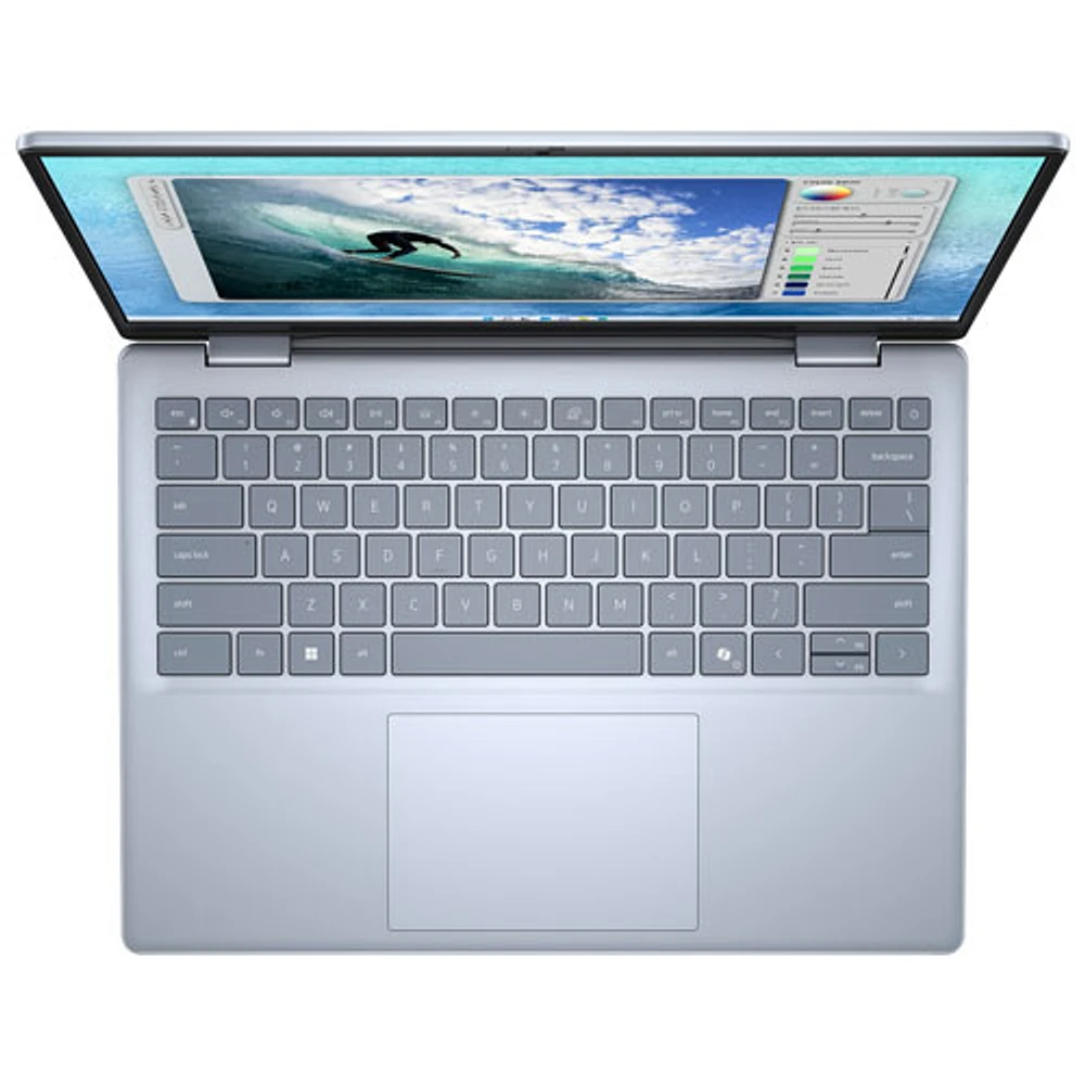 Portable de 14 po Inspiron de Dell - Bleu glacier (Core 7-150U d'Intel/RAM 16 Go/SSD 1 To)