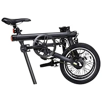 Vélo de ville électrique repliable Xiaomi Mi (moteur de 250 W/jusqu'à 45 km d'autonomie/vitesse maximale de 25 km/h) - Noir