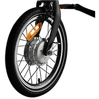 Vélo de ville électrique repliable Xiaomi Mi (moteur de 250 W/jusqu'à 45 km d'autonomie/vitesse maximale de 25 km/h) - Noir