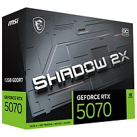 MSI GeForce RTX 5070 Shadow 2X OC 12GB GDDR7 Video Card