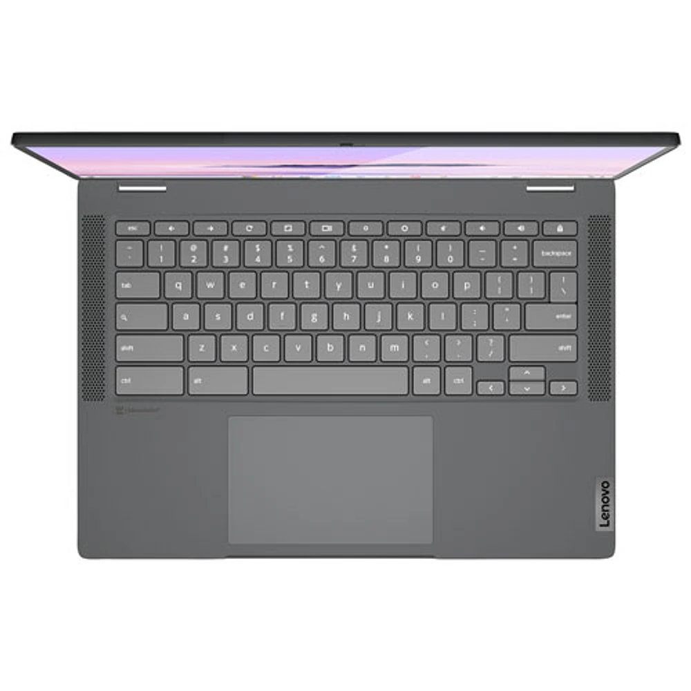 Chromebook IdeaPad Flex 5i de 14 po de Lenovo - Gris tempête (Core i3-1315U d'Intel/RAM 8 Go/SSD 256 Go/ChromeOS)