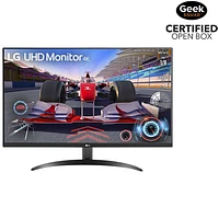 Open Box - LG UltraFine 31.5" 4K Ultra HD 60Hz 4ms GTG VA LED Monitor (32UR500K-B) - Black