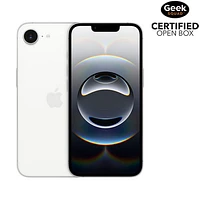 Open Box - Apple iPhone 16e 128GB - White - Unlocked