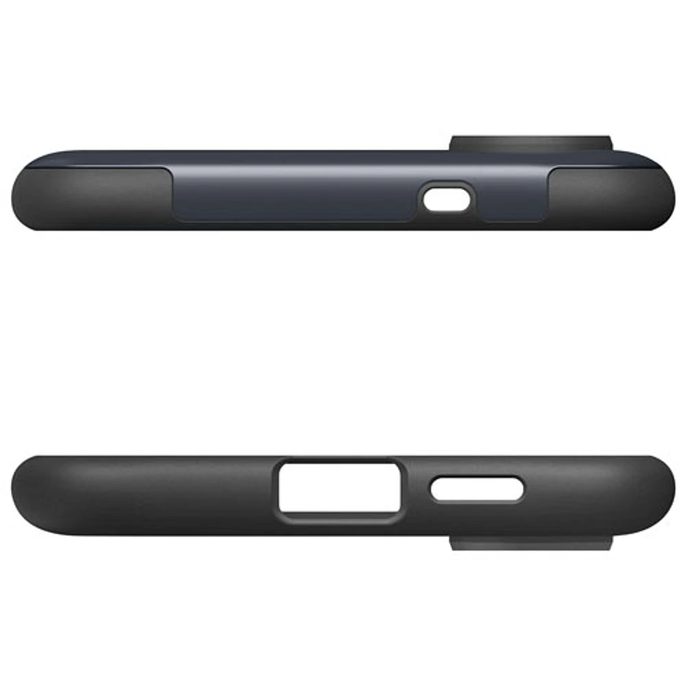 Spigen Slim Armor Fitted Hard Shell Case for Galaxy S25 Edge - Metal Slate