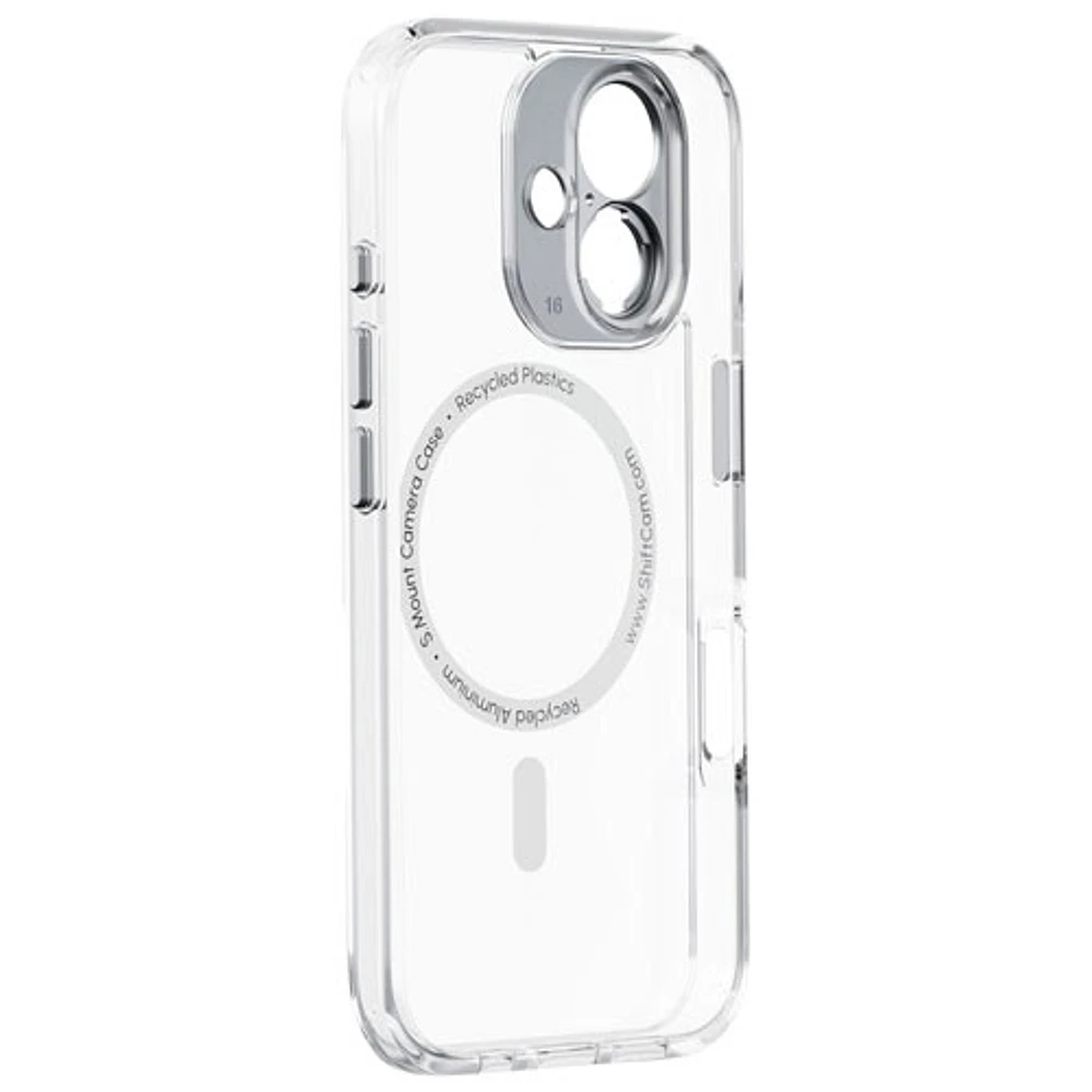 Étui pour caméra de Shiftcam avec support de lentille pour iPhone 16 - Transparent