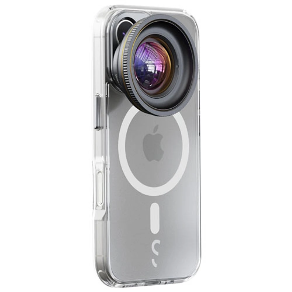 Étui pour caméra de Shiftcam avec support de lentille pour iPhone 16 - Transparent