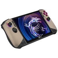 MSI Claw AI+ A2VM 8" Touchscreen Gaming Console Bundle - Sandstorm (Intel Core Ultra 7-258V/32GB RAM/1TB SSD)