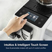 Machine à espresso automatique Rivelia de De'Longhi - Blanc - Partenaire de détail exclusif