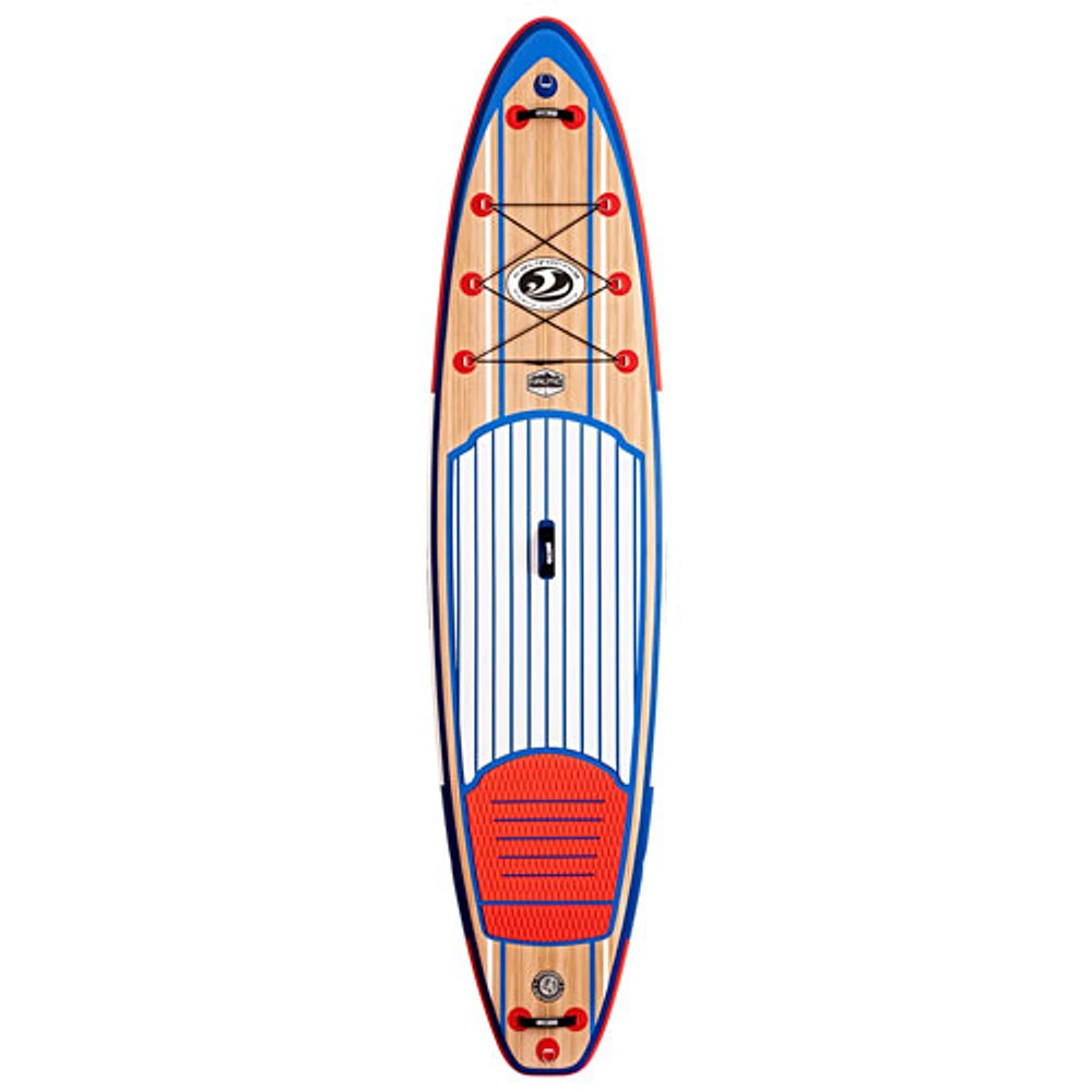 Planche à pagaie gonflable nautique de California Board Company, 11 pi