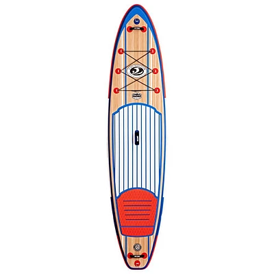Planche à pagaie gonflable nautique de California Board Company, 11 pi