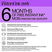 Imprimante à jet d'encre tout-en-un sans fil Envy 6165e de HP - Blanc