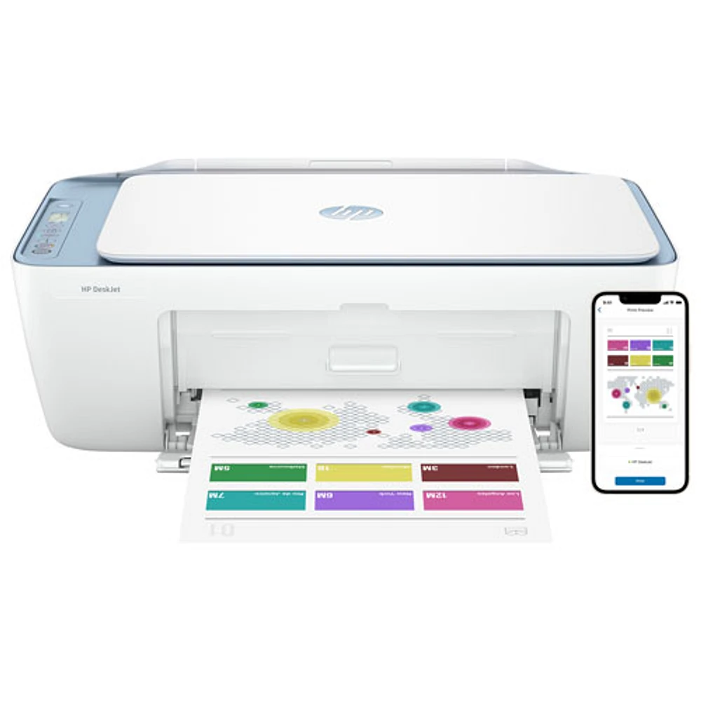 HP DeskJet 2842e Wireless All-In-One Inkjet Printer