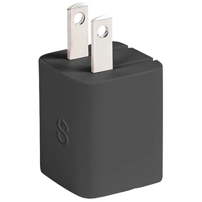 Chargeur mural PD GaN USB-C de 30 W Vibrance de LOGiiX - Noir