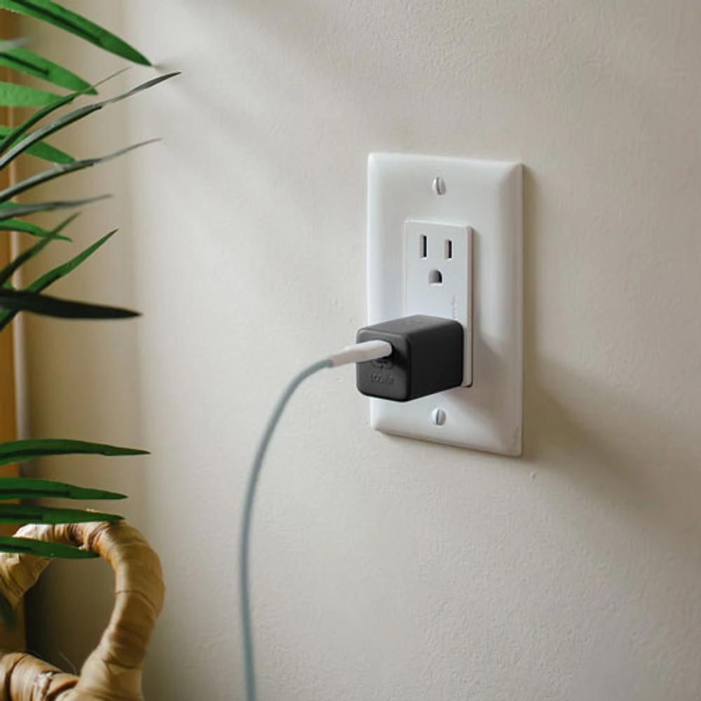 Chargeur mural PD GaN USB-C de 30 W Vibrance de LOGiiX - Noir