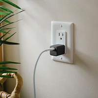 Chargeur mural PD GaN USB-C de 30 W Vibrance de LOGiiX - Noir