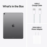 iPad Air M3 13 po 128 Go Wi-Fi 6E et 5G d'Apple avec TELUS (7e génération) - Gris cosmique - Financement mensuel
