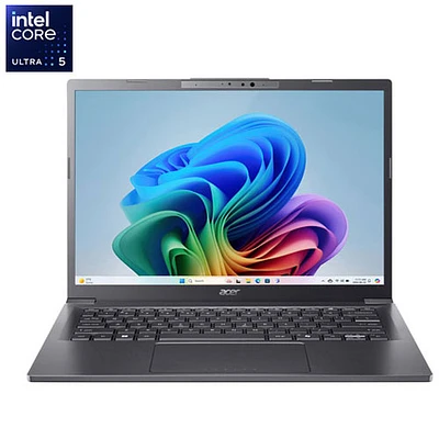 Acer Aspire 14" Copilot+ PC Laptop - Grey (Intel Core Ultra 5 226V/16GB RAM/512GB SSD/Windows 11)