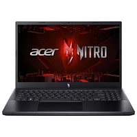Portable de jeu de 15,6 po Nitro V d'Acer (Ryzen 5 7535HS d'AMD/RAM 8 Go/SSD 512 Go/RTX3050/Windows 11)