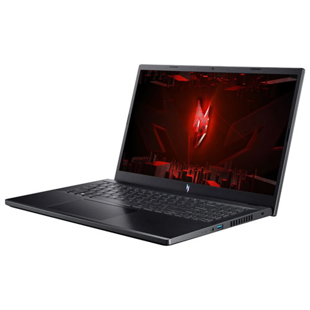 Portable de jeu de 15,6 po Nitro V d'Acer (Ryzen 5 7535HS d'AMD/RAM 8 Go/SSD 512 Go/RTX3050/Windows 11)