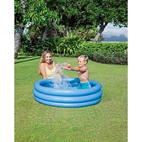 Piscine gonflable pour enfants Crystal Blue d'Intex - Bleu