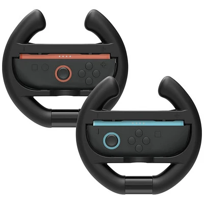 Ensemble de volant de course de Surge pour Switch 2 - Ensemble de 2 - Noir