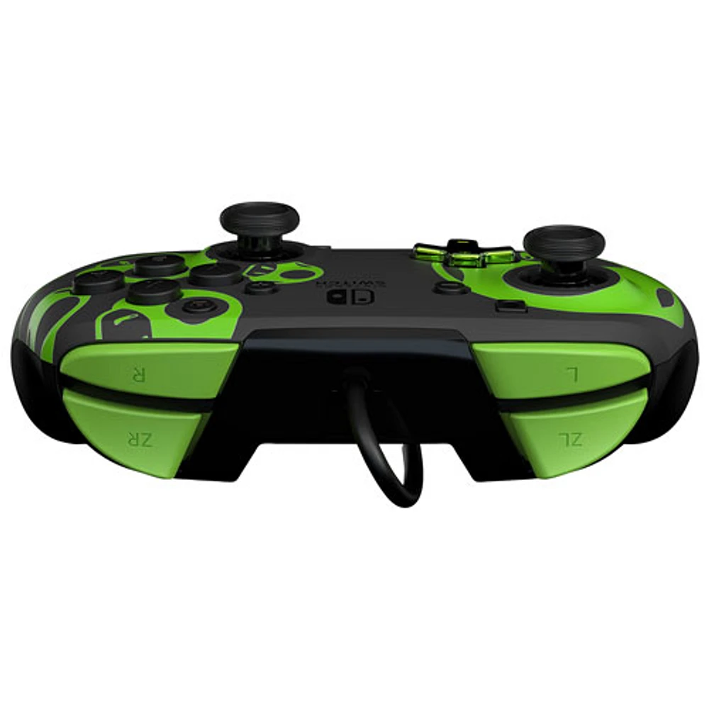 PDP Rematch Glow Wired Controller for Switch - 1-Up Mushroom