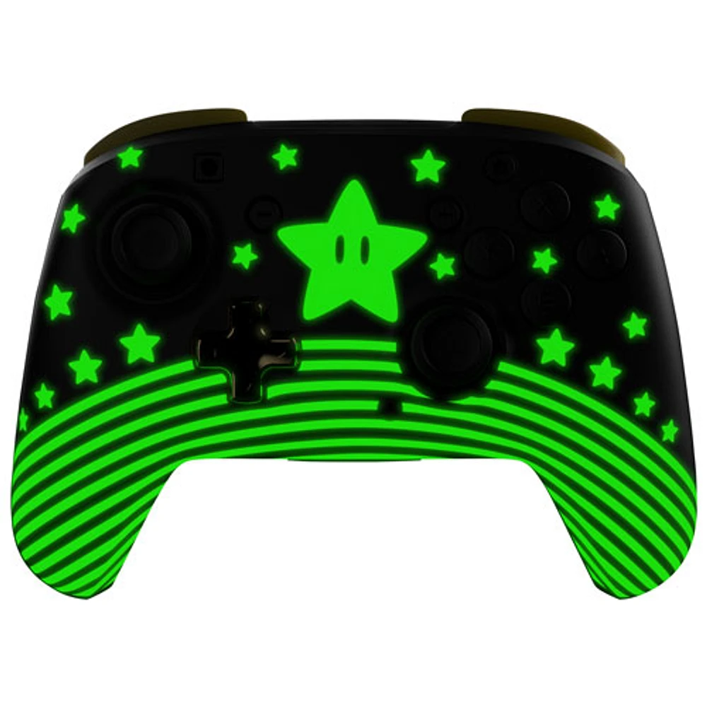 Turtle Beach Rematch Glow-in-the-Dark Wireless Controller for Switch - Super Mario Star