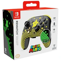 Turtle Beach Rematch Glow-in-the-Dark Wireless Controller for Switch - Super Mario Star